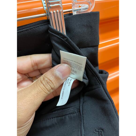 Express - Editor Mid Rise Flare Pant / 4 / Black - Picture 8 of 11